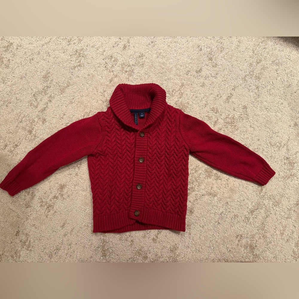 Janie & Jack red sweater, 2T